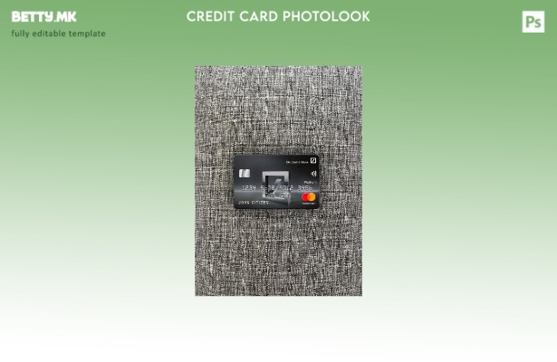 модерен стил Мексико Дојче банка mastercard платина photolook преден шаблон